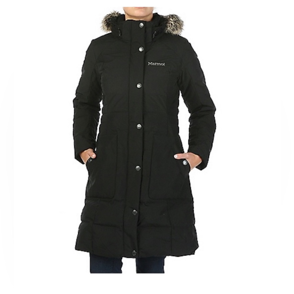 Black Womens Marmot Winter Coat